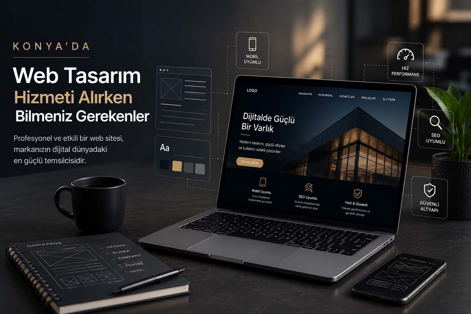 Konya’da Web Tasarım Hizmeti Alırken Bilmeniz Gerekenler